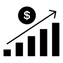 Yield black filled icon