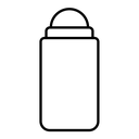 Deodorant black outline icon