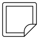 Nicotine patch black outline icon