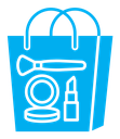 Beauty shopping color filled icon