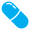 Capsule color filled icon