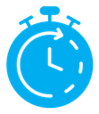Fasting time color filled icon
