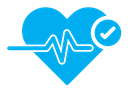 Good health color filled icon