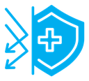 Immune guard color filled icon