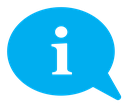 Information color filled icon