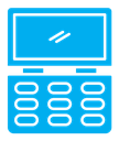 Makeup palette color filled icon