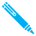 Marker color filled icon