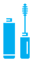 Mascara color filled icon
