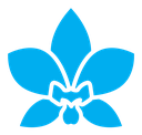 Moth Orchid icon (2) color filled icon