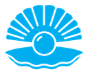 Pearl in the open shell color filled icon