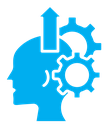Personal development color filled icon