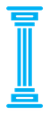 Pillar color filled icon