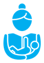 Postnatal care color filled icon