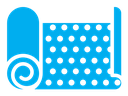 Sandpaper color filled icon