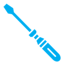 Screwdriver color filled icon