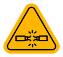 Short circuit color filled icon