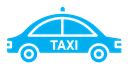 Taxi color filled icon
