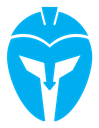 Warrior mask color filled icon