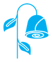 Wilted Flower color filled icon