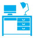 Workplace color filled icon
