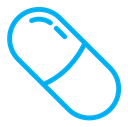 Capsule color outline icon