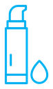 Concealer color outline icon