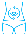 Detox color outline icon