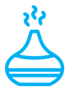 Diffuser color outline icon