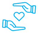 Forgiveness color outline icon