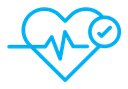 Good health color outline icon