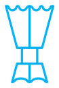 Islamic incense color outline icon