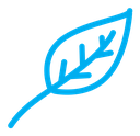 Leaf color outline icon
