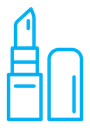 Lipstick color outline icon