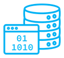 Master data color outline icon