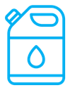 Oil can color outline icon