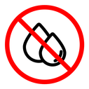 Oil free color outline icon