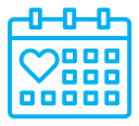 Special event color outline icon