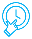 Specify at time color outline icon