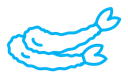 Tempura color outline icon
