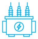 Transformer color outline icon