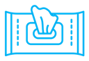 Wipes pack color outline icon