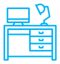 Workplace color outline icon