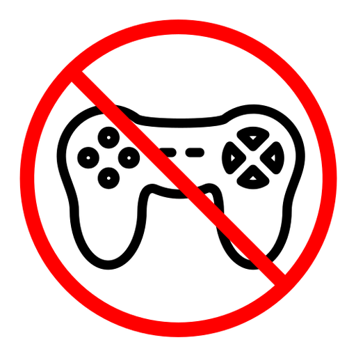 No game color outline icon