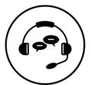 SEO consulting black filled icon