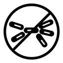 Yeast free black filled icon